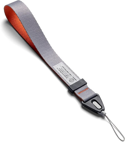 Ringke Hand Strap [Adjustable Wristlet Lanyard with Sturdy String] [One-Touch Buckle] for Phone Case, Camera, Keys, USB Flash Drive, and ID Badge - Ash Orange
