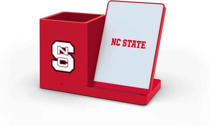 SOAR NCAA Unisex Wireless Charging Stand with Desktop Organizer