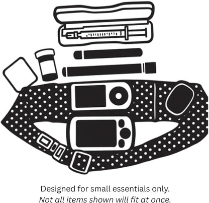 BANDI KIDS Pocket belt for Medical, Sports, Play Comfortable fit Adjustable waist pack, Made In USA