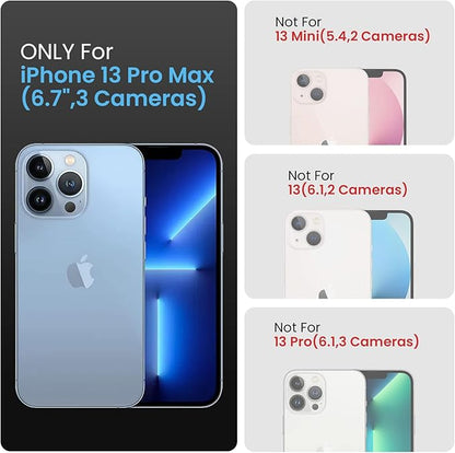FireNova Designed for iPhone 13 Pro Max Case, Silicone [Camera Protection] Phone Case, Soft Anti-Scratch Microfiber Lining Inside, 6.7 inch, Sky Blue