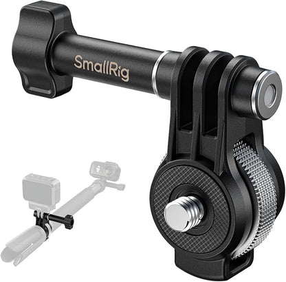 SmallRig Selfie Stick Adapter for DJI Osmo Nano/for Insta360 Go 3/ 3s, with 1/4"-20 Screws for Selfie Stick Tripod