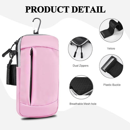 Phone Holder for Running Armband, Small Purses for Women Crossbody Bag Men Kids, iPhone 11 12 13 14 15 16e 16 17 Pro Max Xs Xr X Mini Galaxy Ultra Plus,3 in 1 Phone Sports Armband Sleeve Gym