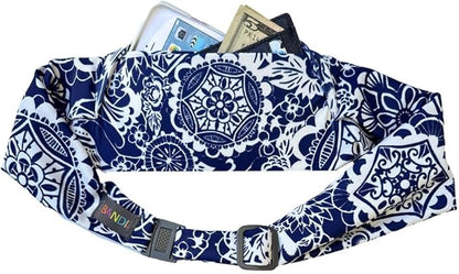BANDI Plus Size Fanny Pack for Women – Travel-Ready Pocket Belt for Phone, Passport, Keys, Money, & Medical Devices, Adjustable Fit, Comfortable - Newport