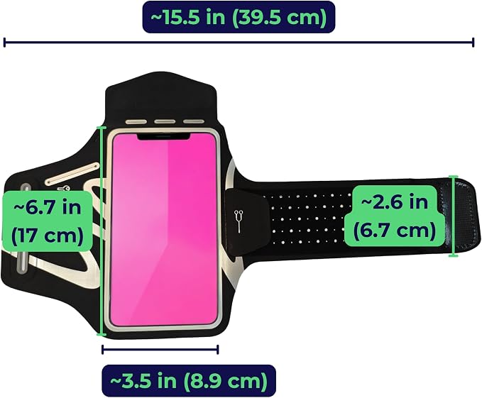 Sports Running Phone Armband, Adjustable Fitness Sleeve