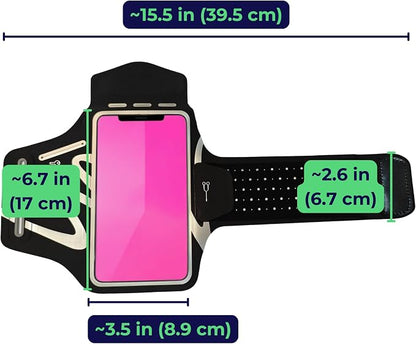 Sports Running Phone Armband, Adjustable Fitness Sleeve