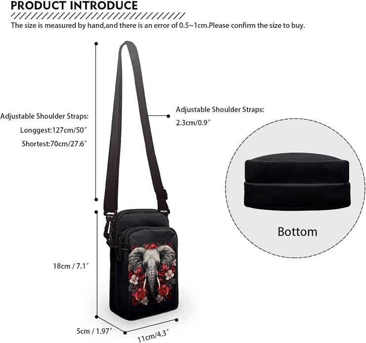 DISNIMO Small Crossbody Bags for Women Trendy Cross Body Cell Phone Shoulder Bags Purses with Adjustable Strap