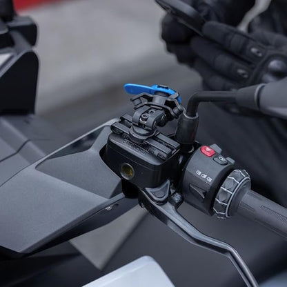 Quad Lock Brake Reservoir Motorcycle Phone Mount Kit with Vibration Dampener and MAG Universal Adaptor