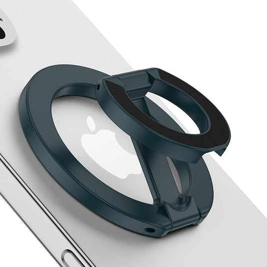 Magnetic Phone Holder for MagSafe Dual-Sided Magnetic Gym Phone Stand Finger Ring Grip Kickstand for Samsung Galaxy S26 S25 S24 S23 S22 S21 S20 A16 A15 A14 A56 A36,Compatible for Wireless Car Mount