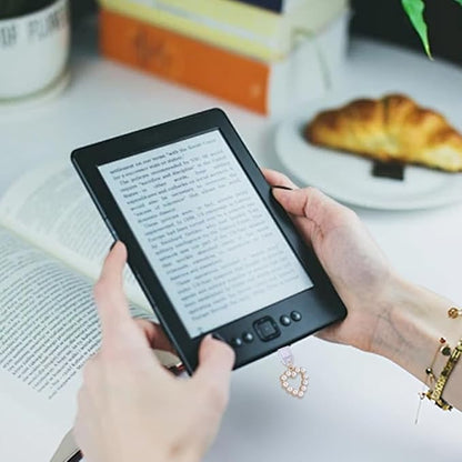 8Pcs Charms for E-Reader 8 Styles Heart Dust Plug Charm Compatible with Type C Charging Port Kindle Phone Accessories Gift for Book Lover Readers Men Women Halloween