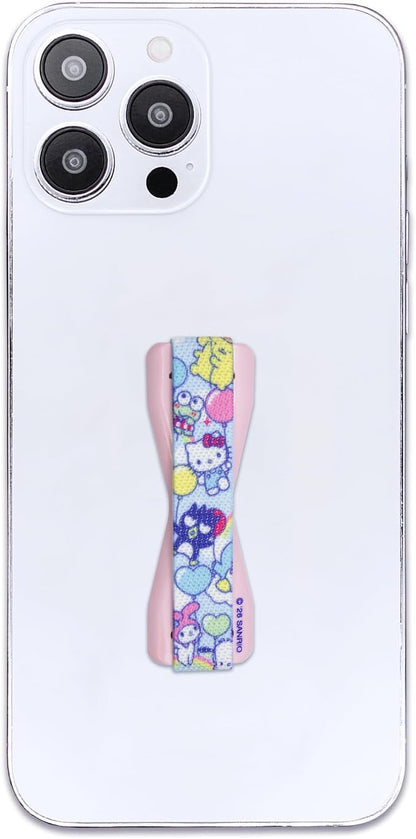 Hello Kitty® and Friends - LOVEHANDLE Universal Phone Grip for Smartphones & Mini Tablets - Phone Holder for Hand - Wireless Charging Compatible - Made in The USA