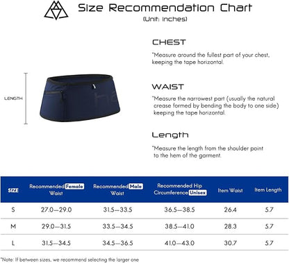 Haimont Running Belt for Men Women with Hydration Bottle Pockets Phone Holder Trail Running Fanny Pack for Walking Hiking Jogging Exercise, Dark Blue, L