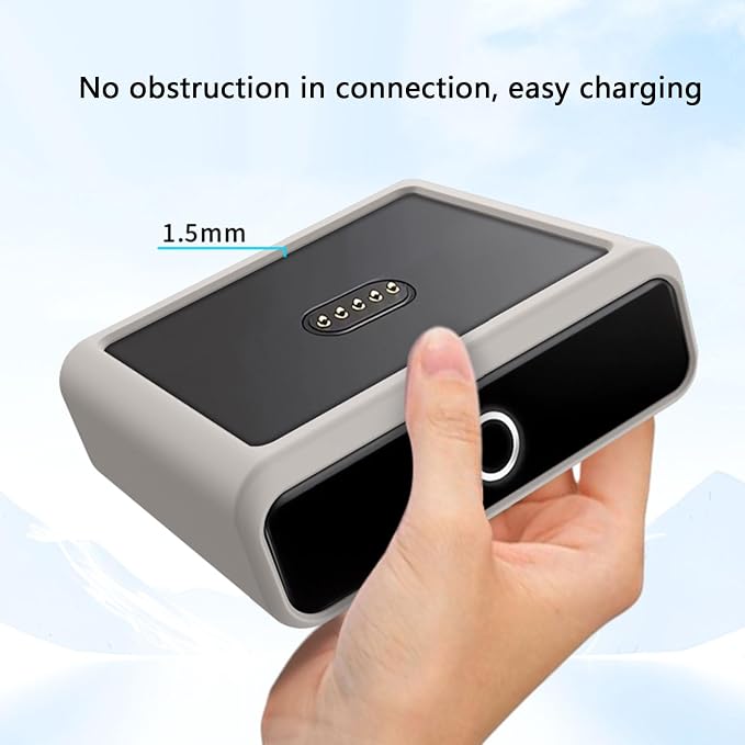 QMQJIA and Dirt Silicone Protective Case Shell for 100W Charging Base Extends Life