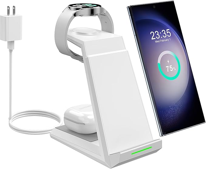 NANAMI 3-in-1 wireless charging station for Samsung
