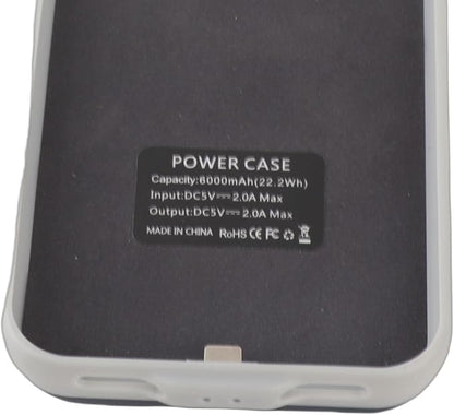 ANGGREK Phone Protective Charging Box/Cover, Phone Battery Box/Cover ABS for Office (Blue)