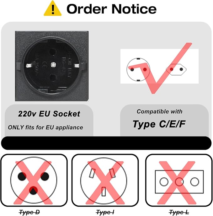 Yinleader Voltage Converter 800W Step Up/Down Transformer 110V to 220V | for use European, UK and More Overseas appliances in The US/CA/MX [110V US Power Cord Included Only, No 220V Cord]