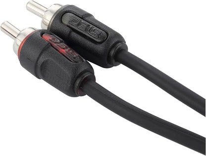 DS18 BTC-Five Bluetooth 5.3 Audio Receiver for Car, Marine & Powersports – Wireless RCA Adapter, 130ft Range, 3.3V Pre-Out, IP66 Water-Resistant, Auto Reconnect
