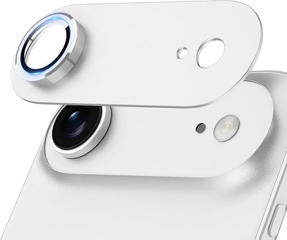 Jeluse Compatible with iPhone Air Camera Lens Protector, Strong Adhesion Full Coverage Metal Aluminum Alloy Ultra Clarity Tempered Glass Camera Screen Protector