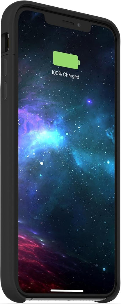 mophie 401002835 Juice Pack Access - Ultra-Slim Wireless Battery Case - Made for Apple iPhone Xs MAX (2,200mAh) - Black