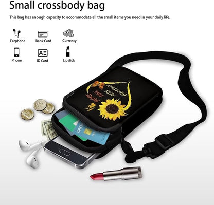 DISNIMO Small Crossbody Bags for Women Trendy Cross Body Cell Phone Shoulder Bags Purses with Adjustable Strap