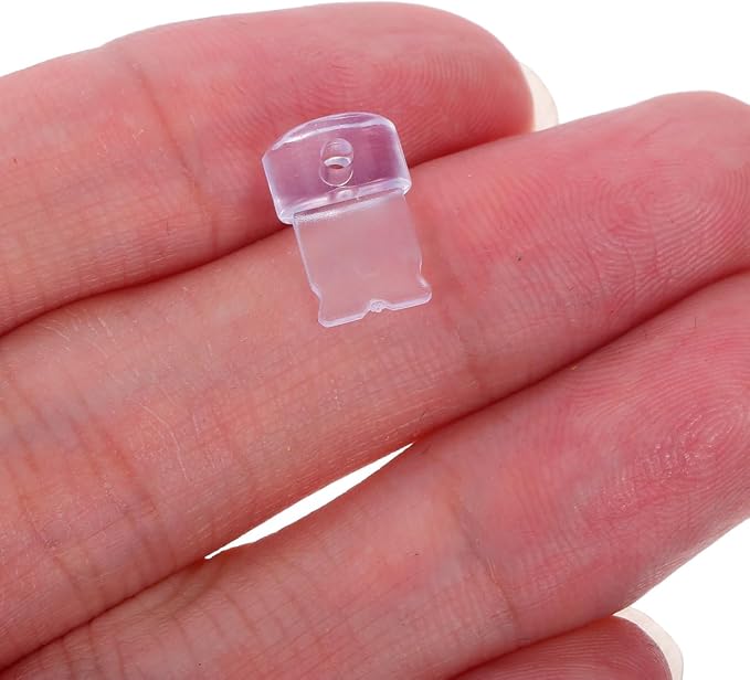 Housoutil Clear Charging Port Plugs 20Pcs Protective Dust Caps for Easy Install USB Dust Plug to Prevent Debris and Maintain Phone Port Functionality