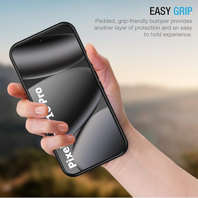 Battery Case for Pixel 10/10 Pro,10000mAh Portable Protective Smart Wireless Charging Case Support Carplay Compatible with Pixel 10/10 Pro(6.3 inches)Rechargeable Extended Battery Charger Cover(Black)
