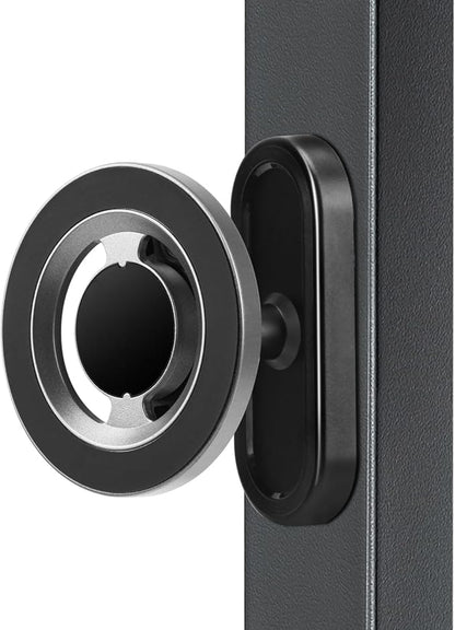 Gym Magnetic Phone Holder with Magnet Base Attach to Metal Surface, 360° Rotatable Gym Phone Holder Magnet Mount for Workout Recording, Compatible with MagSafe iPhone 17-12
