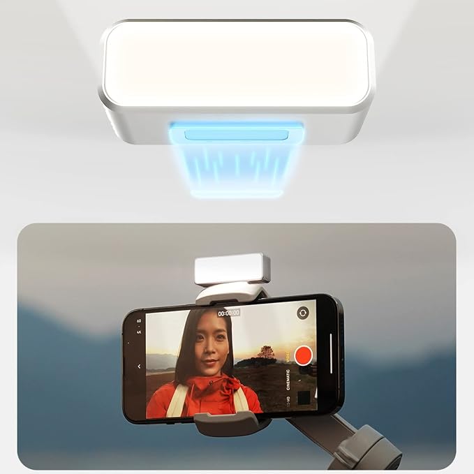 FeiyuTech VB 4SE Phone Gimbal with Magnetic Fill Light