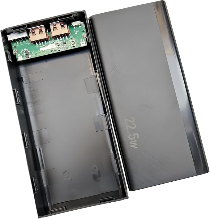 22.5W Fast Charging Battery Case 1260110 Battery Charging Enclosure Box Replacement Intelligent Overheat Travel Power