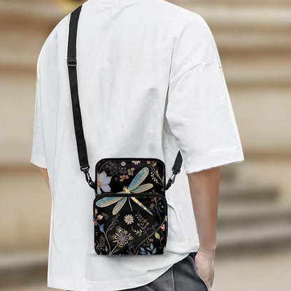 Men's Crossbody Bag, Small Cell Phone Wallet, Women's Shoulder Handbag, Travel Gym Bag