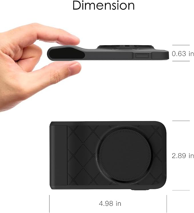 3 in 1 Charging Station for Multiple Devices,Travel Wireless Charging Station, Foldable Charger for iPhone 16/15/14/13/12/SE/11/X/8 Series,& Android Phone,& AirPods,& iWatch (Adapter Not Included)