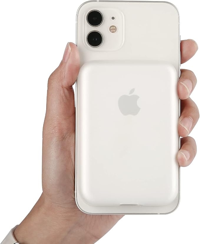 oakxco Silicone Case Compatible with Magsafe Battery Pack, Magsafe Battery Pack Cover, Scratch & Shatter Resistant, Matte Clear