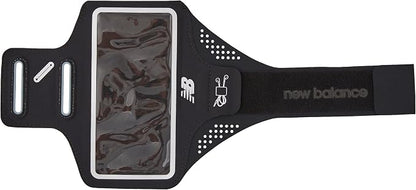 New Balance Cell Phone Armband, Cell Phone Holder for Running, Black, One Size