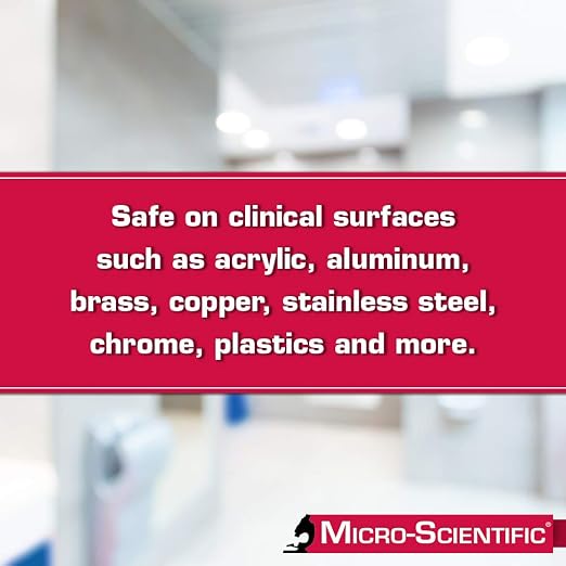Micro-Scientific - M60034 Wipes Disinfectant Cleaner 160 Wipes Professional Disposables Surface Disinfectant Cleaning Wipes Opti Cide Max