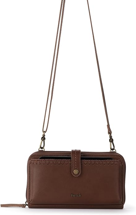 The Sak Iris Smartphone Crossbody Purse - Small Women's Cellphone Bag & Wallet For Everyday- Convertible Wristlet With Zipper