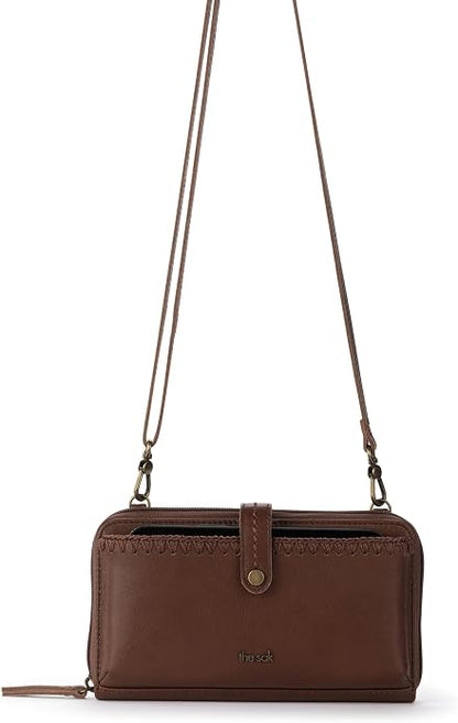 The Sak Iris Smartphone Crossbody Purse - Small Women's Cellphone Bag & Wallet For Everyday- Convertible Wristlet With Zipper