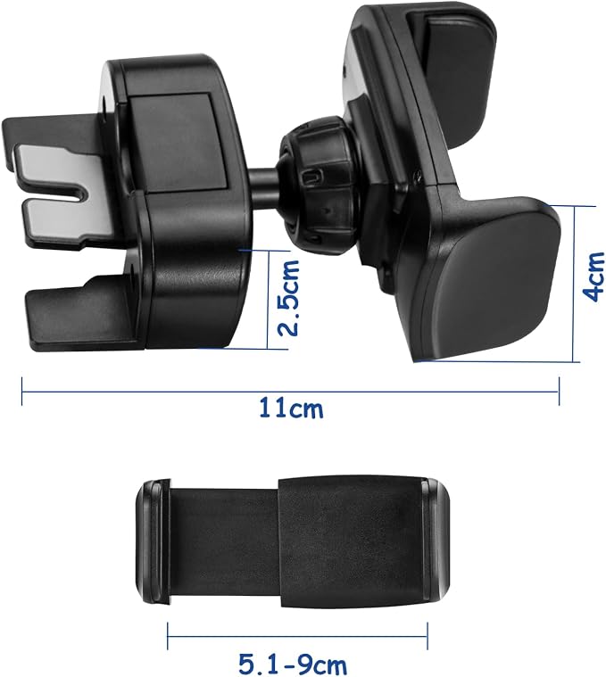 Universal Cellphone Car Holder Air Vent Outlet CD Slot Clip for Mobile Cell Phone Stand ABS Mount Support Interior Accessories