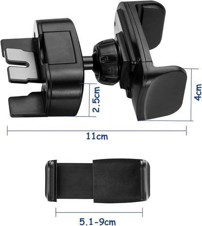Universal Cellphone Car Holder Air Vent Outlet CD Slot Clip for Mobile Cell Phone Stand ABS Mount Support Interior Accessories