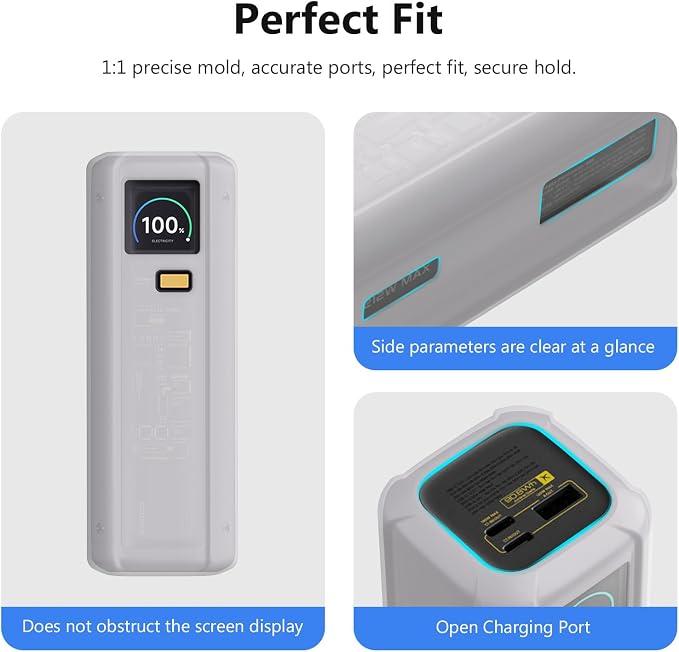 Charging Protective Case for Xiaomi 25000 212W Thickened Silicone Protective Case