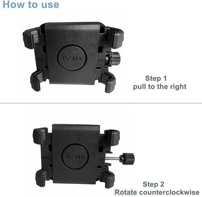 Magnetic Universal Adaptor Clamp Holder Compatible with Quad Lock Mount