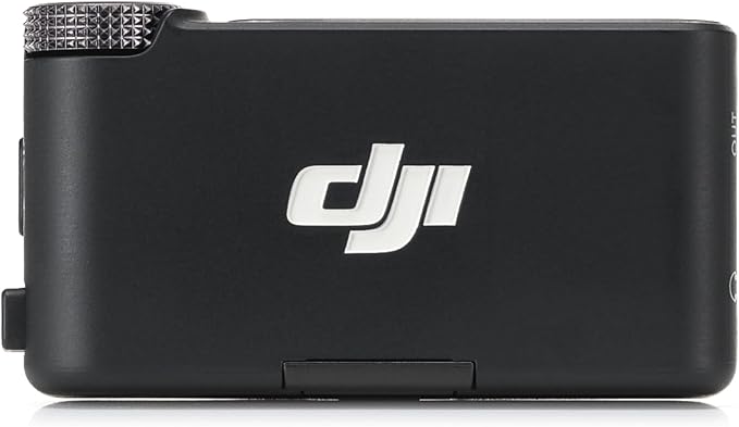 DJI Mic 3 Receiver, Wireless Mini Microphone for iPhone/Camera/Android, Lightweight & Intuitive, Lavalier Microphone, 32-bit Float, Integrated Timecode, Vlog, Interview, Streaming