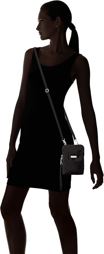 Baggallini Bryant Pouch Small Crossbody Bag for Women - Phone Purse with Crossbody Strap - Lightweight Crossbody Pouch