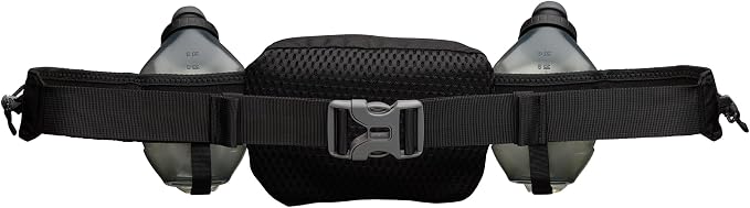 Nathan Running Belt Hydration with Flasks, Storage Pockets, Trail Mix Plus, Running Water Bottle Belt, Insulated, Walking, Hiking