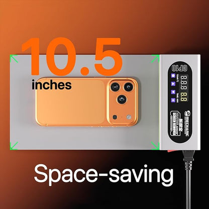 DIYPHONE LCD Screen Heating Pad for Phone Ipad,Heating Pad with Built-in Led Light Compatible with iPhone,Cellphone LCD Screen Separator Machine Repair Tools Heat Plate,10.5” Heat Mat Screen Remover