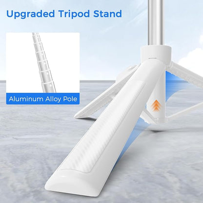 Selfie Stick Travel Tripod for Cell Phone with Remote Control and Phone Holder, Extendable Selfie Stick for iPhone, iPhone Tripod for Video Recording, 63 Inch, White