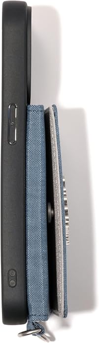 Baggallini On The Go iPhone Card Case Crossbody - Lightweight iPhone Case Designed for iPhone 13, iPhone 14, iPhone 15 and iPhone 15 Pro