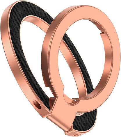 Magnetic Phone Ring Grip for MagSafe, Dual-Sided Magnetic Phone Ring Holder Mag Safe Grip Stand with Kickstand for iPhone 17e 17 16 15 14 13 Pro Max Plus Samsung Galaxy S26 Ultra S25 FE S25 S24 Ultra