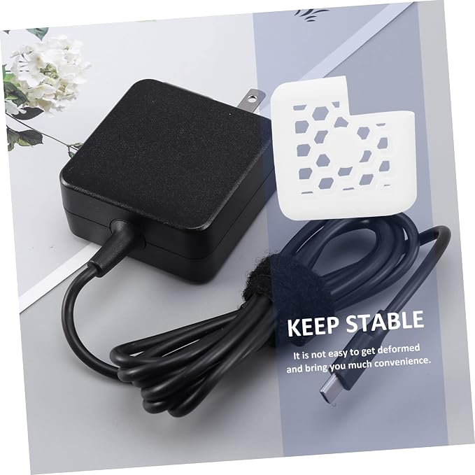 Charger Protective Case for Power Adapter Cover Washable - Lightweight Design for Safe Storage and Easy Use