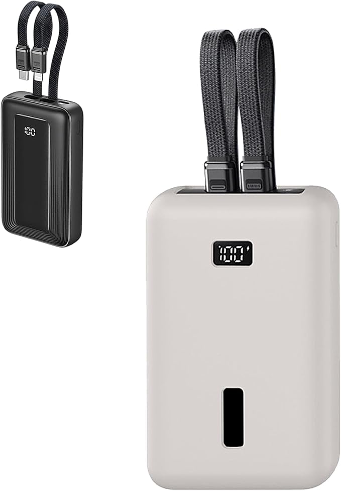 for Anker Zolo Power Bank 2025 Case,Silicone Protective Cover for Anker (20,000mAh 45W/30W) A1689/A1681,Shockproof Bumper with Charge-Through Design,Portable Travel Case,Gray