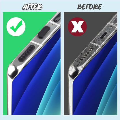 USB C Dust Plug for iPhone 15 Series Type C Anti Dust Cover Protector USB C Port Cover Phone Speaker Cover Charging Port Cleaner for Samsung Galaxy S23, S22, S21, Note 20, All Type-C Devices (74Pcs)