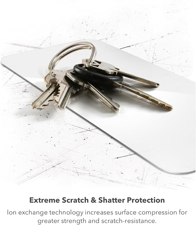 ZAGG Glass Elite Anti-Reflective Samsung Galaxy Z Flip6 Camera Lens Protector - Tempered Glass Lens Protector with Polycarbonate Frame, 5X Stronger, Maximum Scratch Protection, Smudge Resistant